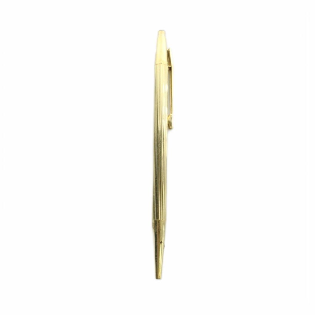 モンブラン MONT BLANC ボールペン 筆記用具 文房具 筆記未確認 ロゴ ゴールド色 ■GY18 /MQ