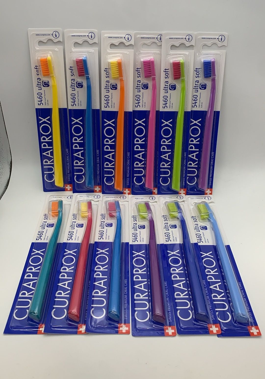 クラプロックス Curaprox 超極細毛歯ブラシ ウルトラソフト CS5460 12本--530699 X001605AD1/7612412423136