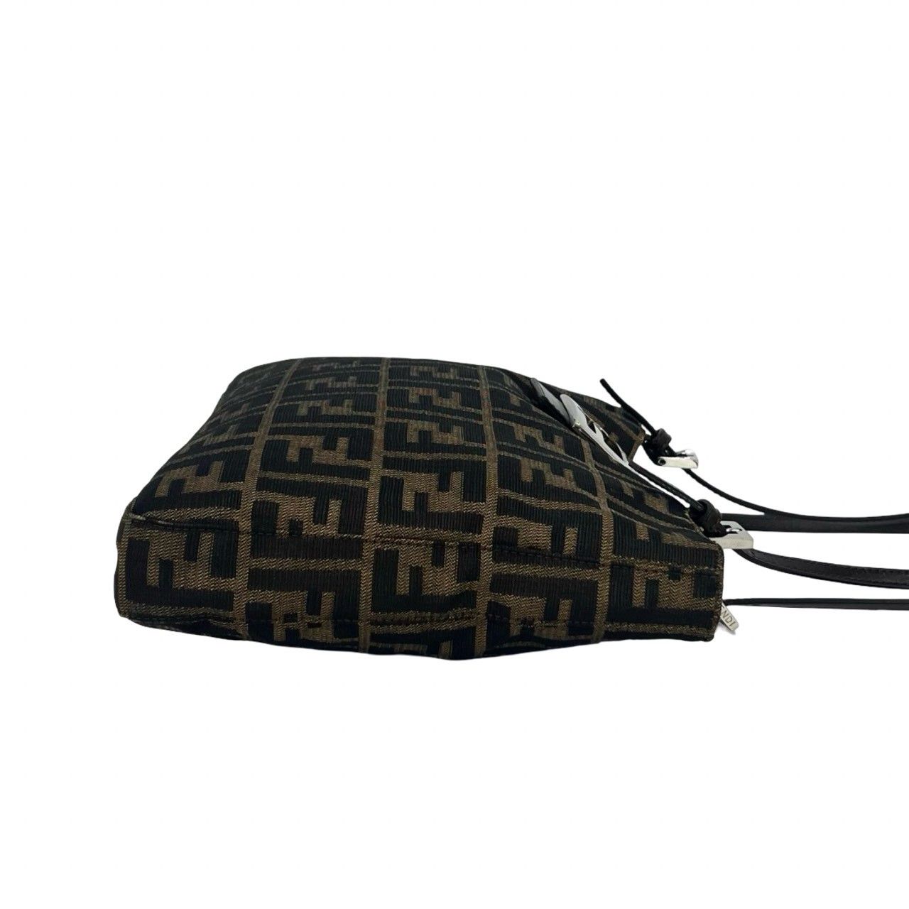 極 美品 FENDI フェンディ ヴィンテージ ズッカ FF 柄 キャンバス 