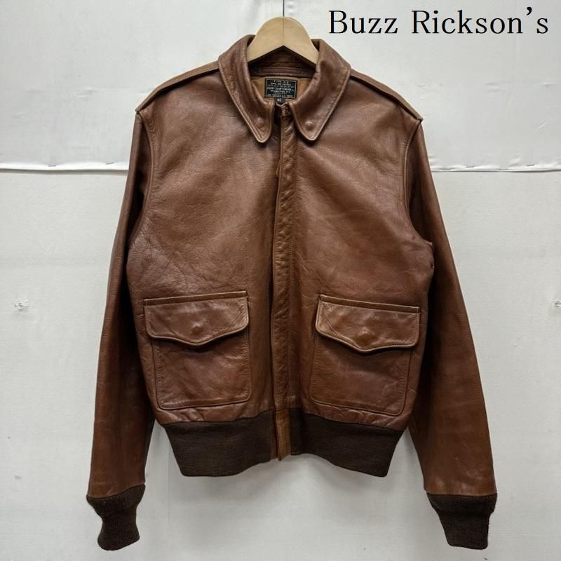 バズリクソンズ A-2 フライト レザー ジャケット 301415 PERRY SPORTSWEAR メンズ 40 ISItems【USED】【古着】【中古】50161071
