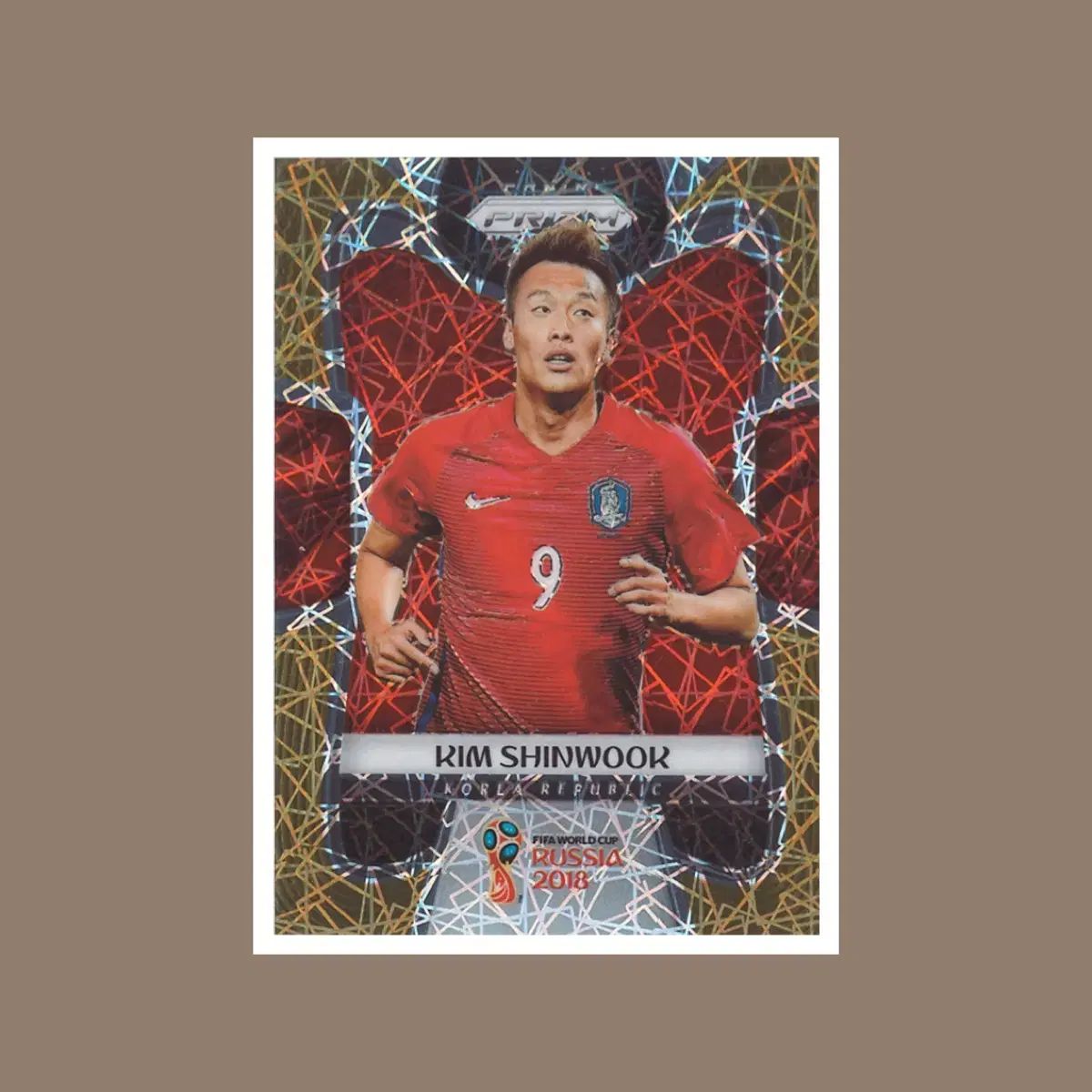 キム・シンウク サッカーカード