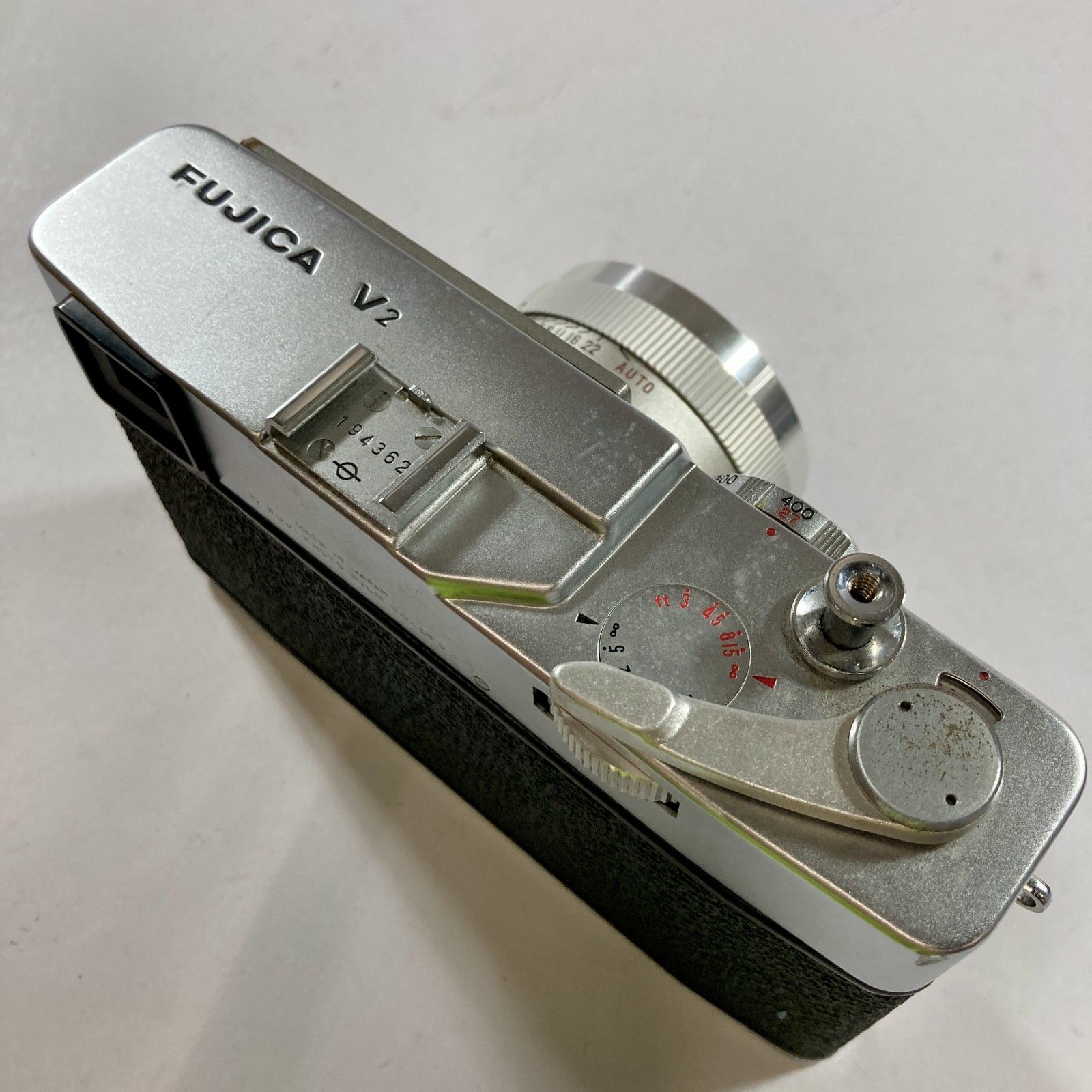☆ FUJICA V2レンジファインダーフィルムカメラ F1.8 フジノンレンズ