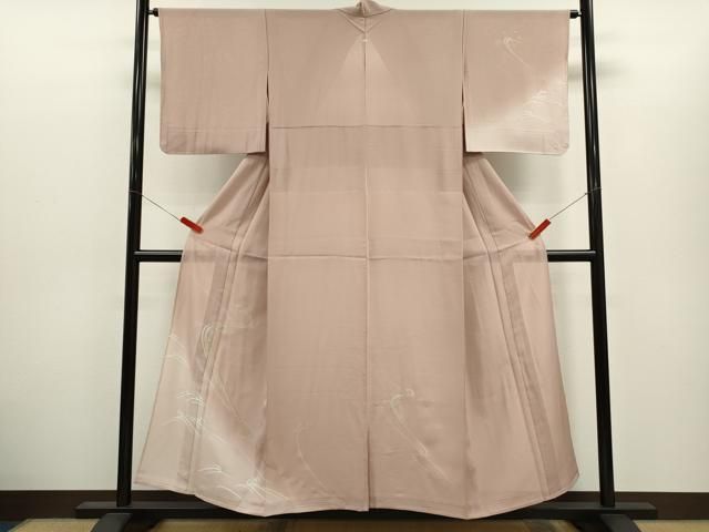 平和屋着物＊夏物　訪問着　変わり絽　立波文　暈し染め　金銀彩　正絹　逸品　CABH7793ze 27,885円