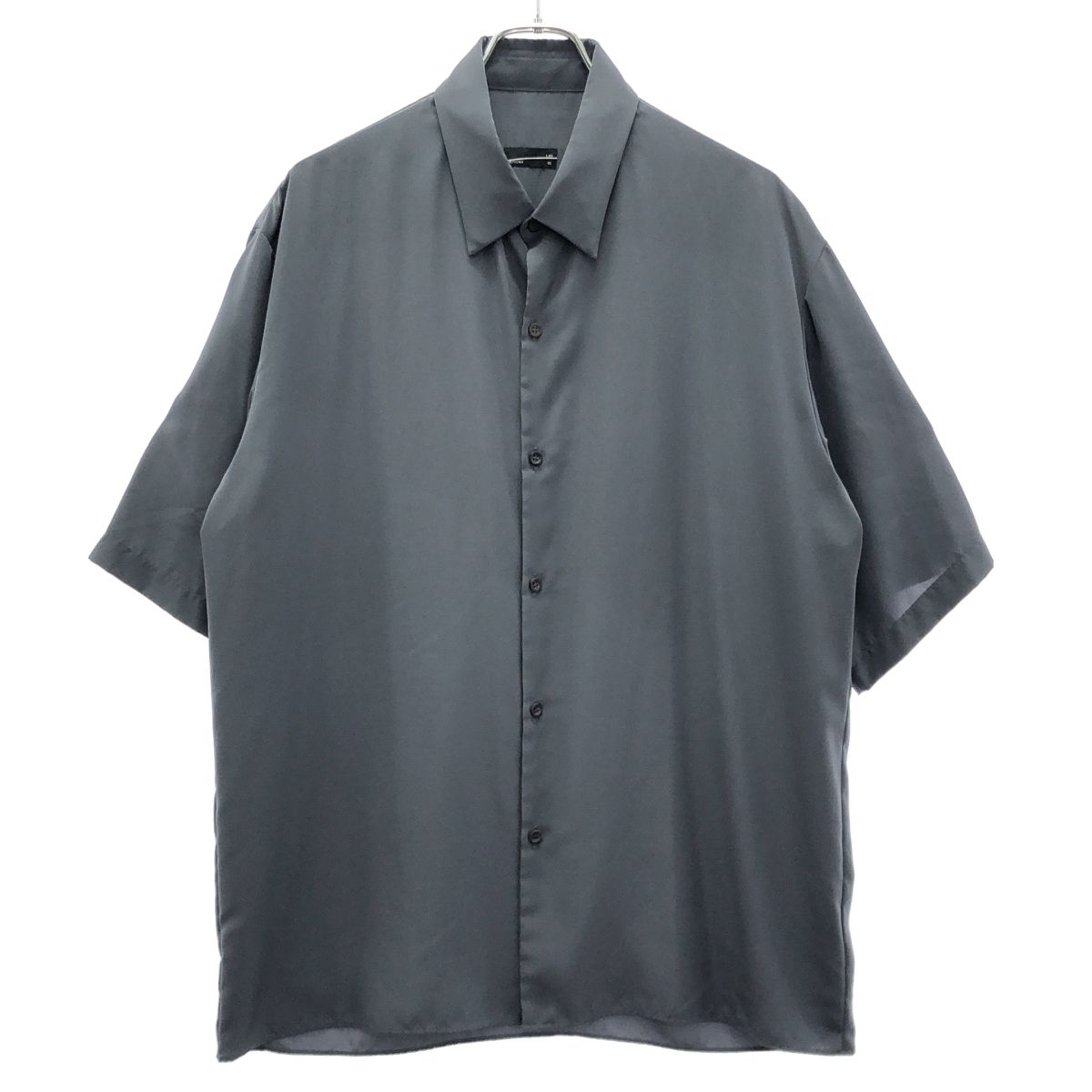 LAD MUSICIAN ラッドミュージシャン 23SS SHORT SLEEVE BIG SHIRT ショートスリーブビッグシャツ 2323-101 グレー系 46