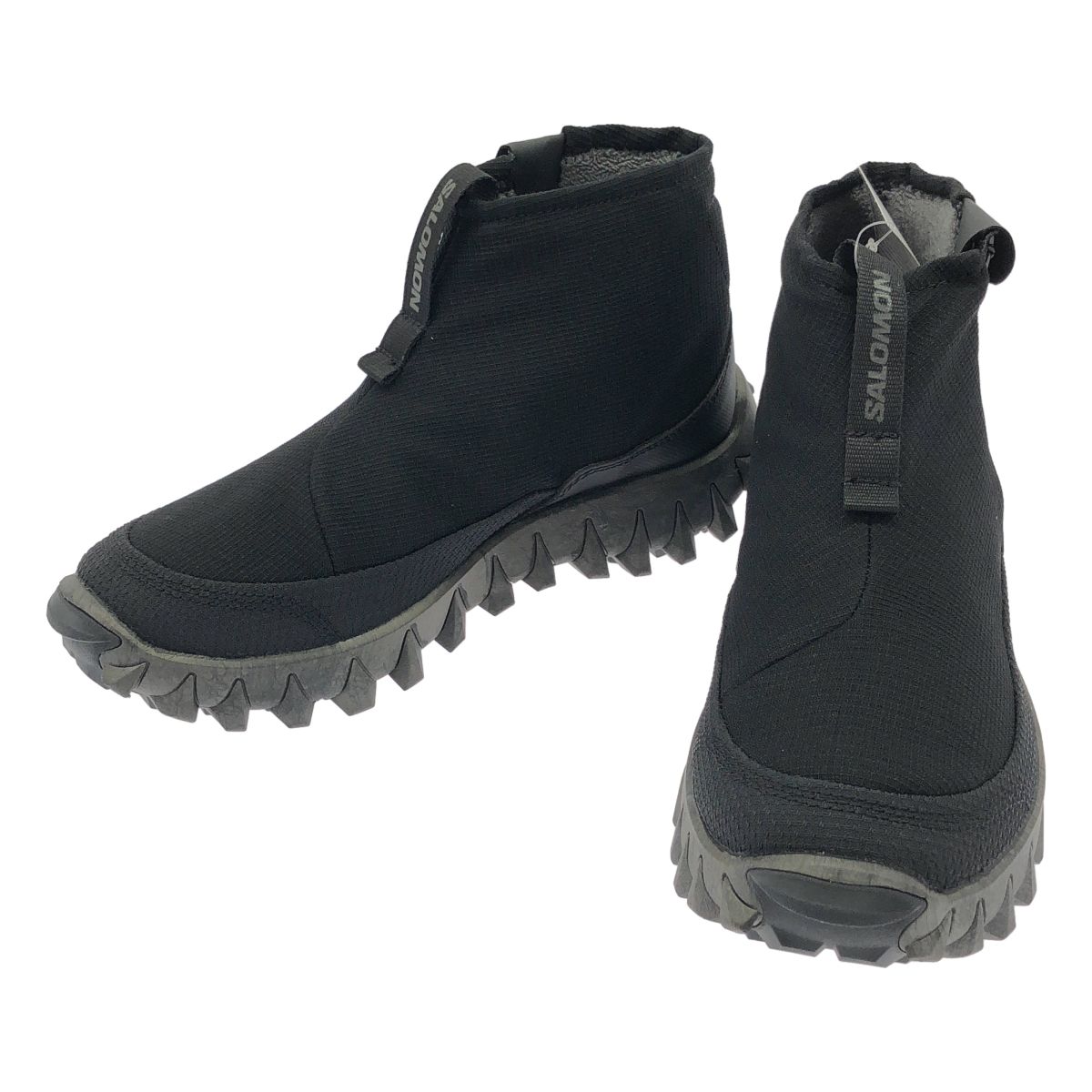 SALOMON サロモン SNOWCLOG MID スニーカー 475175 ブラック 24cm