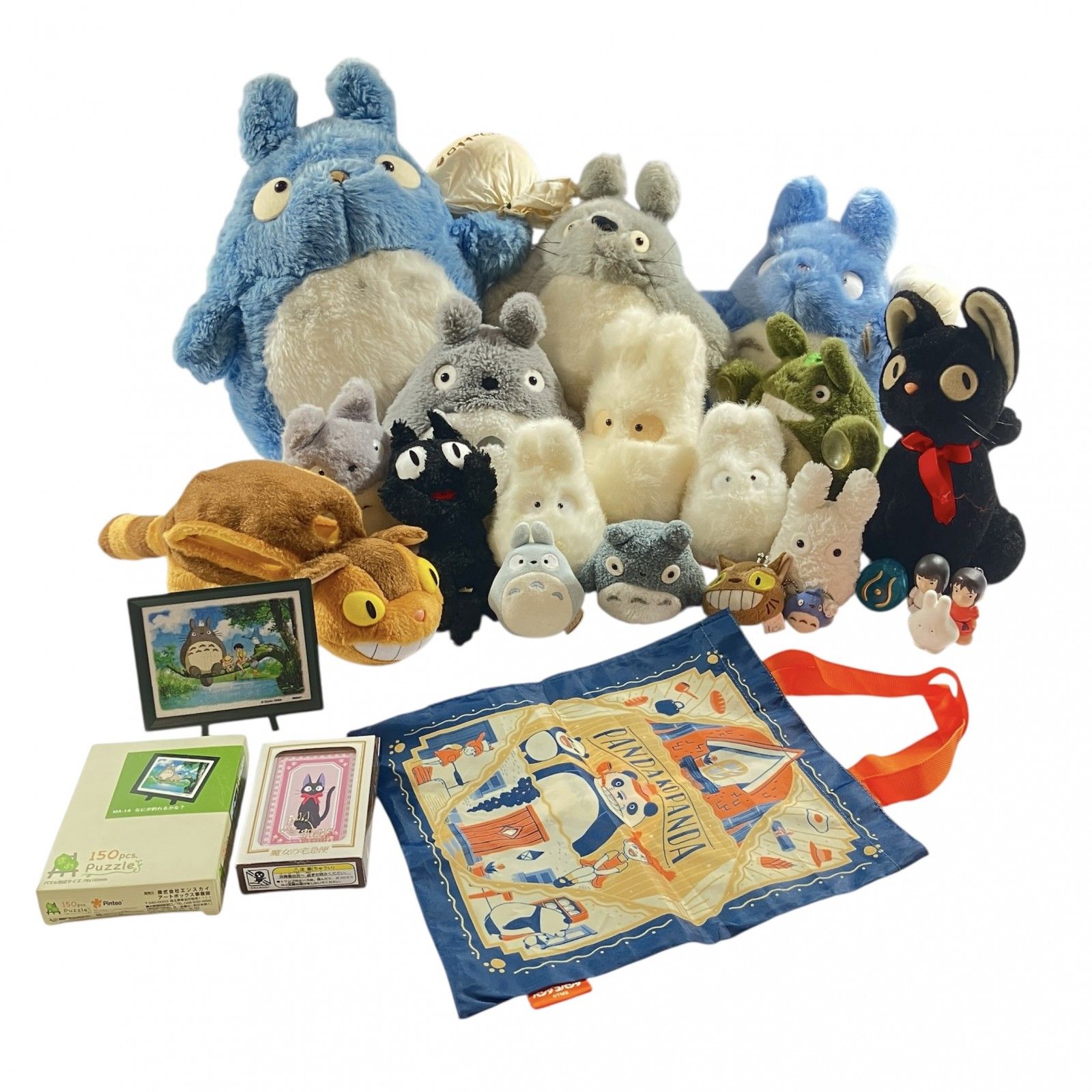 ★ スタジオジブリ キャラクターグッズ まとめ商品 トトロ 猫バス ジジ ぬいぐるみ パズル トランプ 等 現状品
