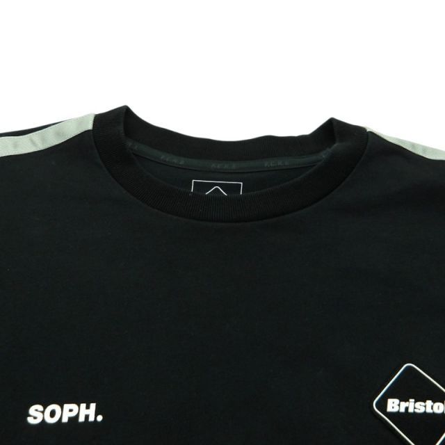 F.C.REAL BRISTOL 24aw LINE TEAM L/S BAGGY TEE BLACK サイズM FCRB