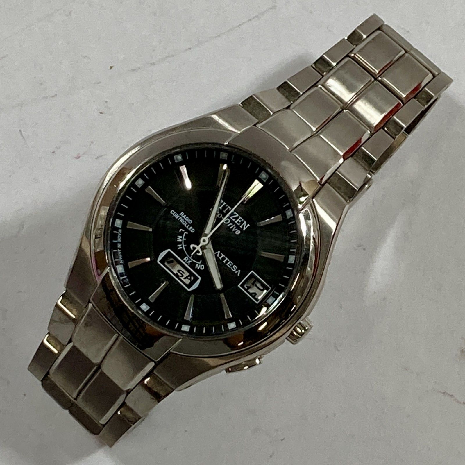 ☆ CITIZEN シチズン ATTESA アテッサ 電波ソーラー腕時計 ATD53-2771 