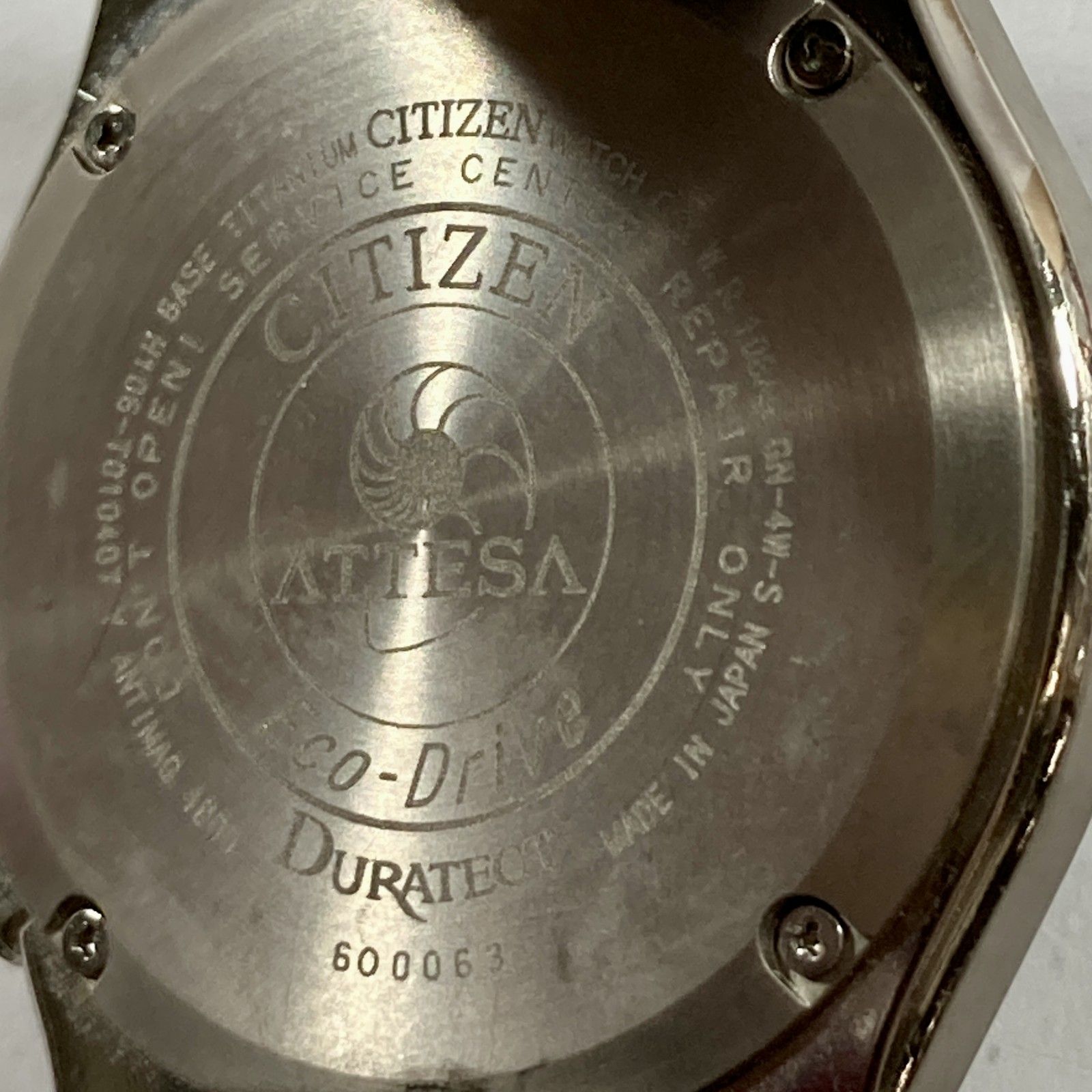 ☆ CITIZEN シチズン ATTESA アテッサ 電波ソーラー腕時計 ATD53-2771 