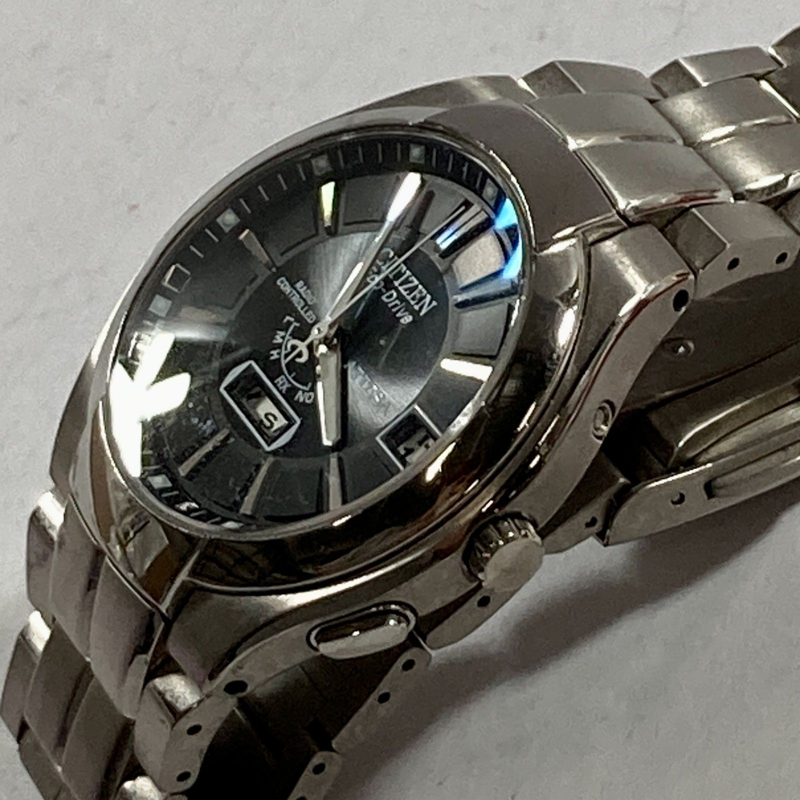 ☆ CITIZEN シチズン ATTESA アテッサ 電波ソーラー腕時計 ATD53-2771 