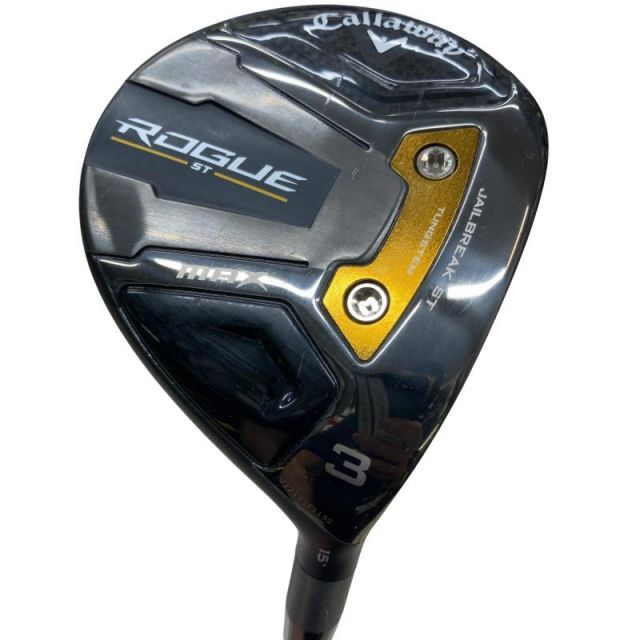 【中古】 キャロウェイ ROGUE ST MAX 3W フェアウェイウッド FW VENTUS 5 for CW(ROGUE ST FW) (フレックスS) メンズ 男性用 右利き 右用 Cランク ゴルフクラブ