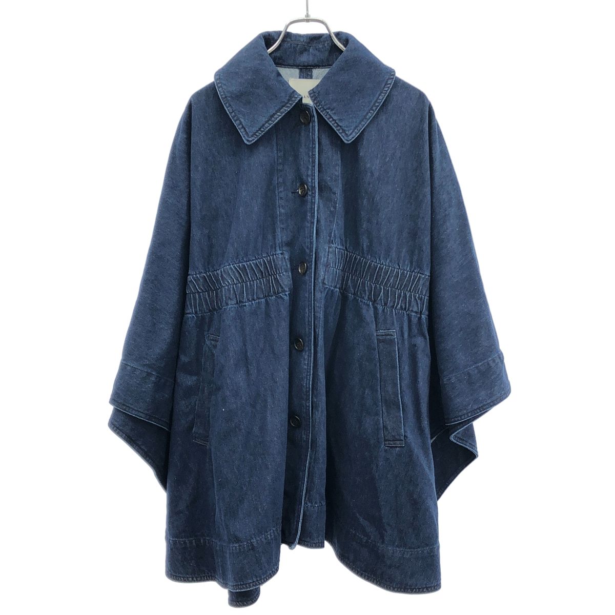 CLANE クラネ DENIM CAPE COAT デニムケープコート 14101-0022 インディゴ F 9,855円