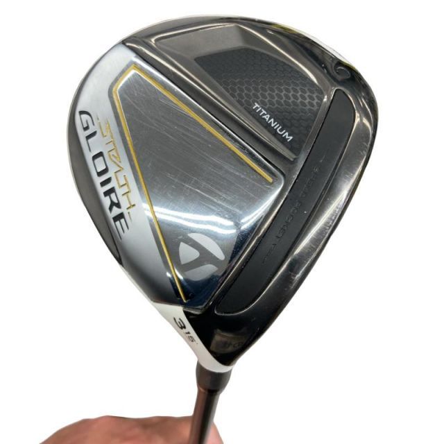 【中古】 テーラーメイド STEALTH GLOIRE 3W フェアウェイウッド FW SPEEDER NX for TM(FW) (フレックスSR) メンズ 男性用 右利き 右用 Cランク ゴルフクラブ