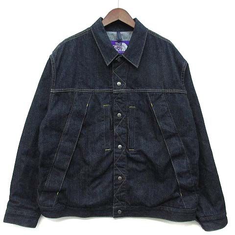 ノースフェイス パープルレーベル THE NORTH FACE PURPLE LABEL デニム ゴアテックス フィールド ジャケット Denim GORE-TEX INFINIUM Field Jacket NP2358N インディゴ XL