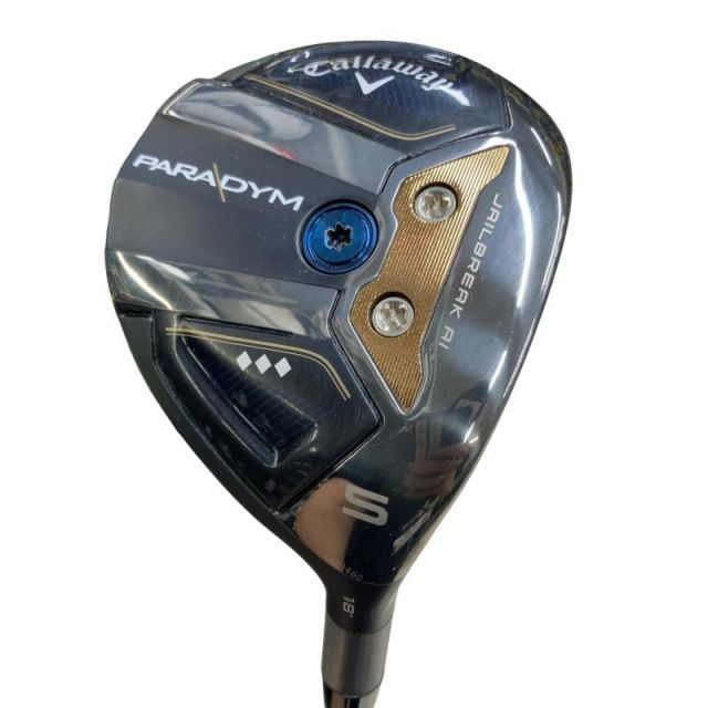 【中古】 キャロウェイ PARADYM ◆◆◆ ツアーバージョン(CE限定) 5W フェアウェイウッド FW リシャフト (フレックスその他) メンズ 男性用 右利き 右用 Cランク ゴルフクラブ