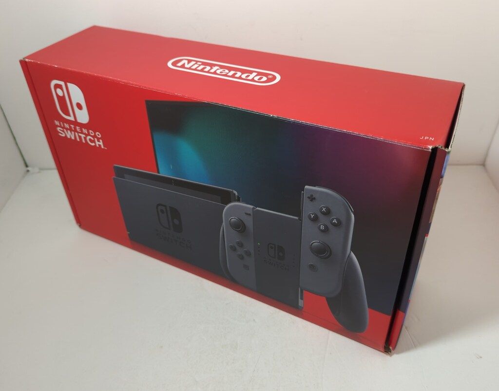 NS NintendoSwitch本体/ジョイコングレー