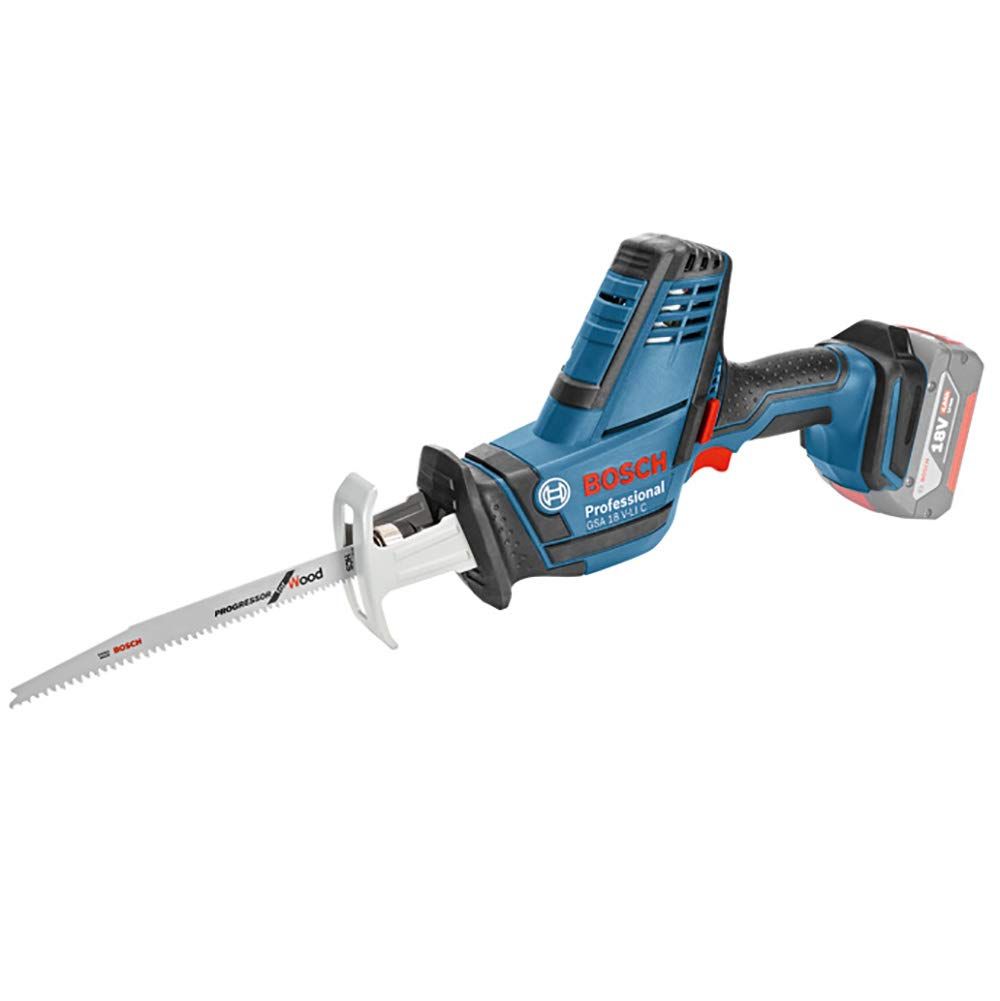 Bosch Professional(ボッシュ) 18V コードレスセーバーソー (本体のみ、バッテリー・充電器別売り) GSA18V-LICH 電動のこぎり [本体のみ]