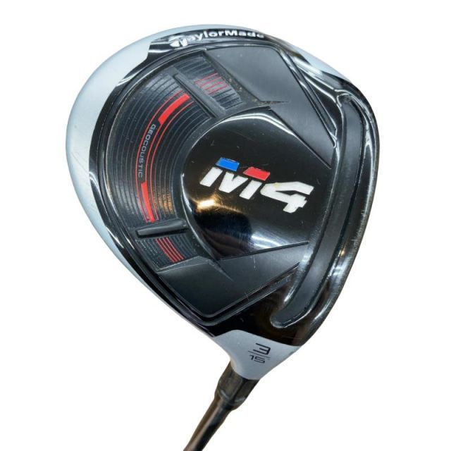 【中古】 テーラーメイド M4 3W フェアウェイウッド FW Speeder 661 EVOLUTION IV (フレックスS) メンズ 男性用 右利き 右用 Cランク ゴルフクラブ