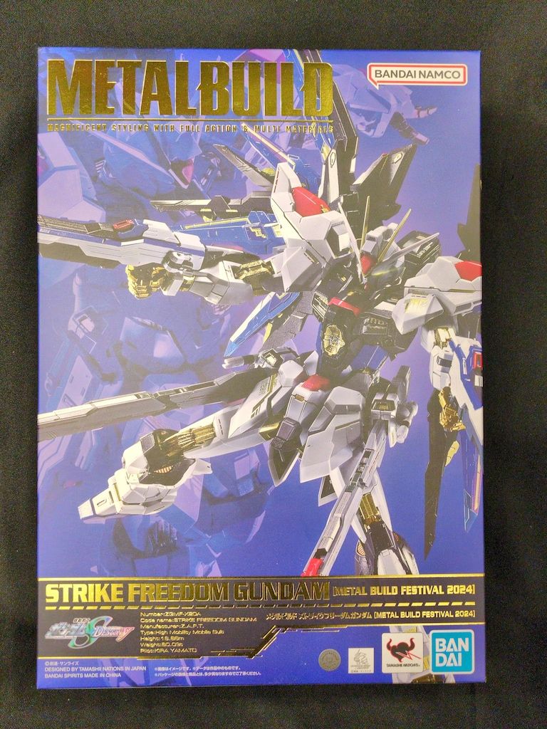 BANDAI SPIRITS METAL BUILD 機動戦士ガンダムSEED DESTINY ストライクフリーダムガンダム METAL BUILD FESTIVAL 2024