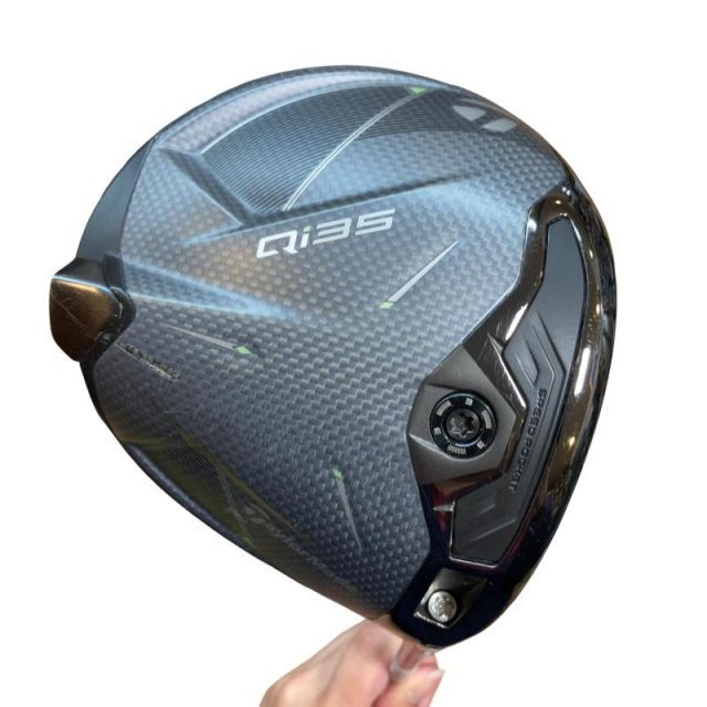【中古】 テーラーメイド Qi35 10.5° ドライバー DR Diamana SILVER TM55(Qi35 DR) (フレックスS) メンズ 男性用 右利き 右用 Cランク ゴルフクラブ