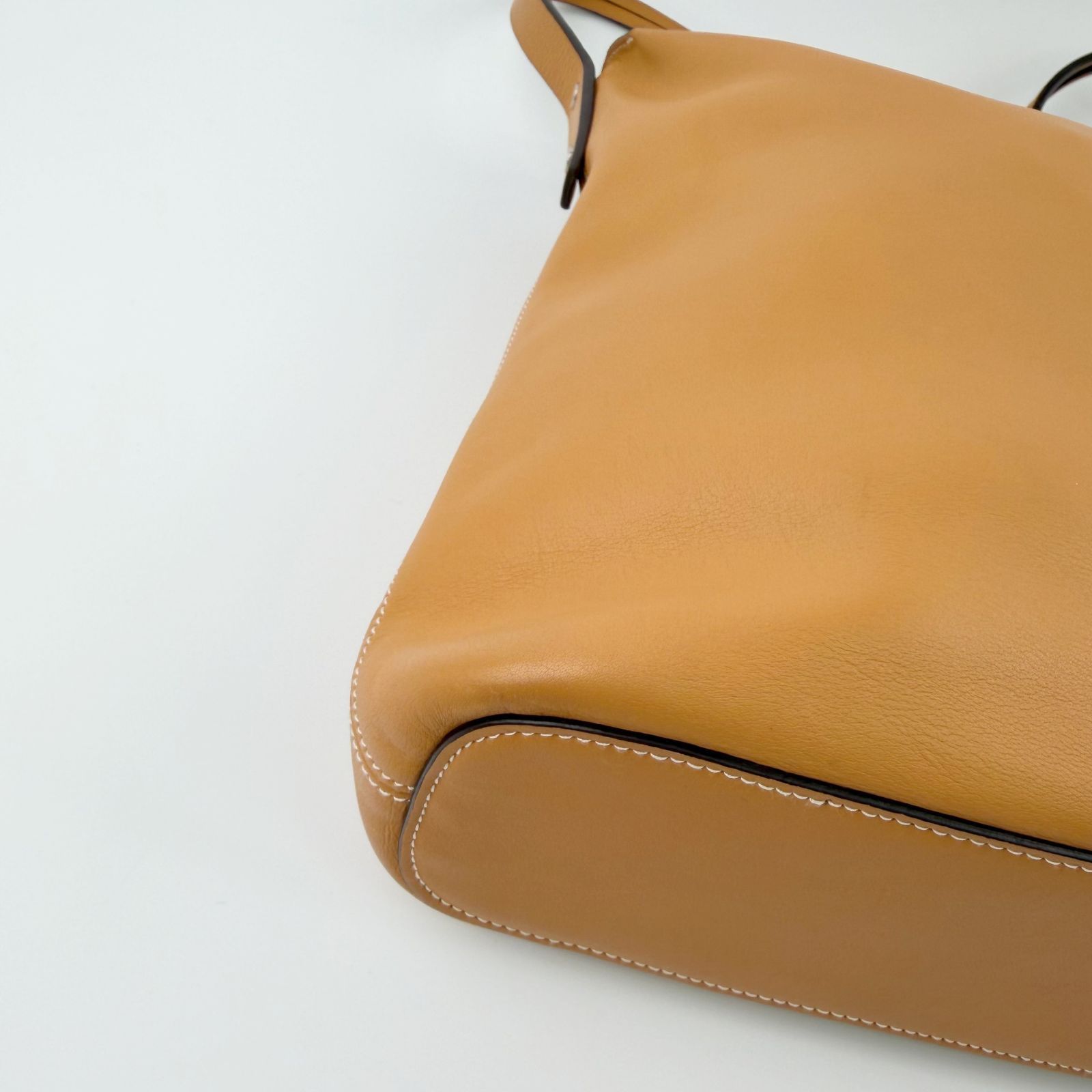 中古】LOEWE ロエベ レザー ワンショルダーバッグ ポーチ付き 