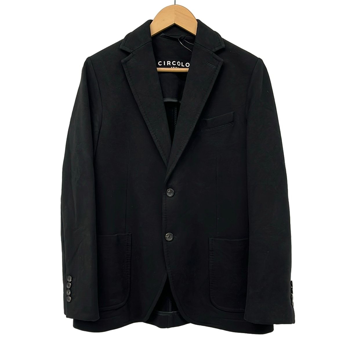 CIRCOLO1901(チルコロ) ジャケット サイズ48 XL メンズ 黒 冬物