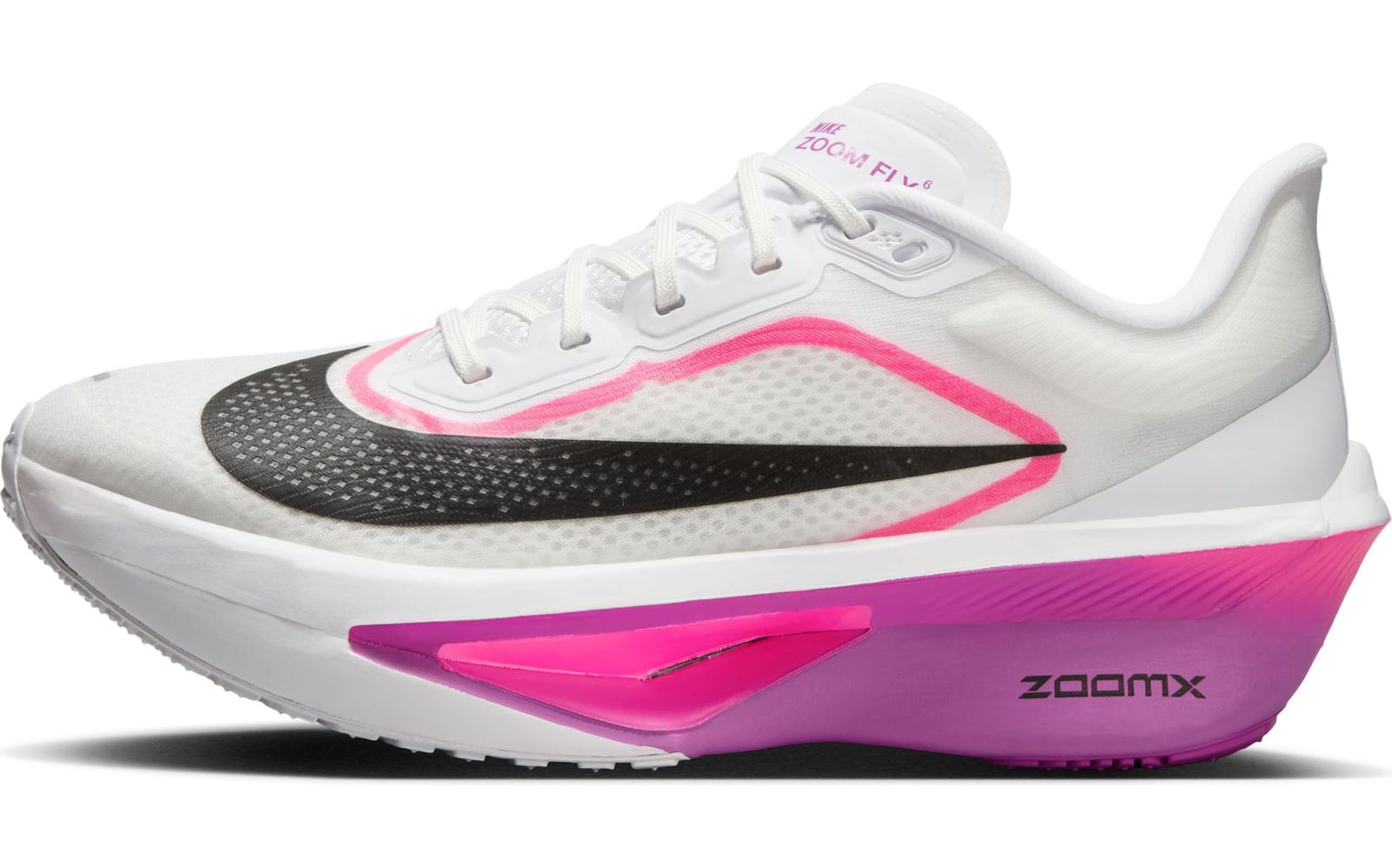 [ナイキ] ズーム フライ 6 ZOOM FLY 6 レーディス FN8455-101 (ホワイト/ブラック/シルバー, 日本の靴のサイズ寸法, 大人, 数値, 23.0 cm) [ホワイト/ブラック/シルバー] [23.0 cm]