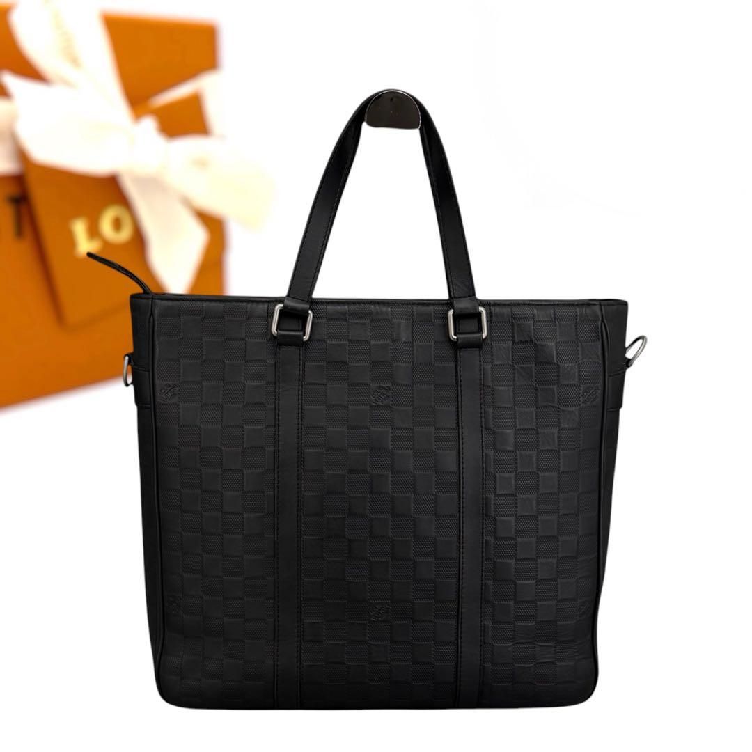 ルイヴィトン　ダミエ　アンフィニ　タダオ　ハンドバッグ　トートバッグ LOUIS VUITTON ビジネスバッグ