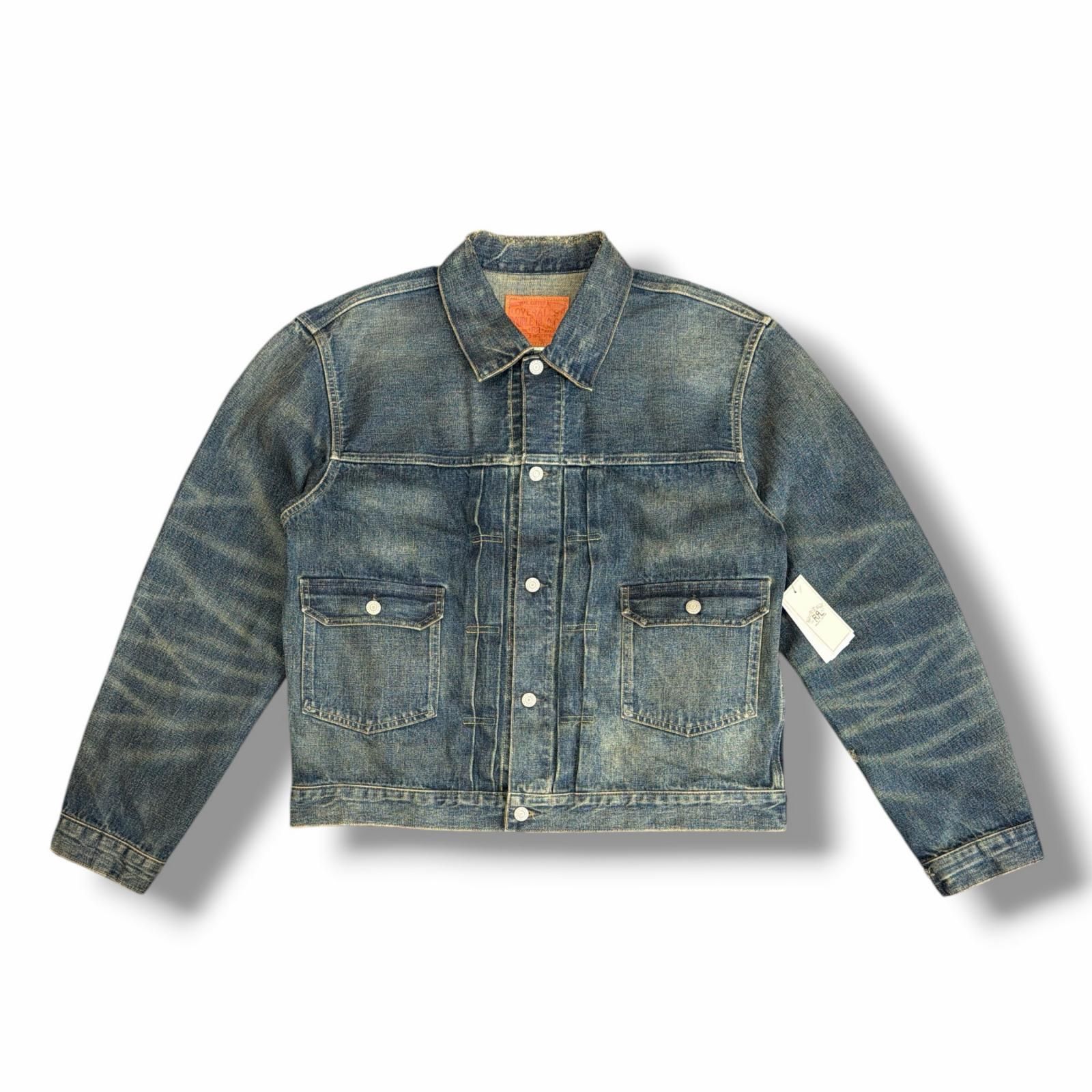 参考上代72600円 未使用 RRL 26SS UNLINED-TRUCKER JACKET トラッカージャケット デニムジャケット ダブルアールエル MNRROTW16020151 インディゴ XL （16332M）