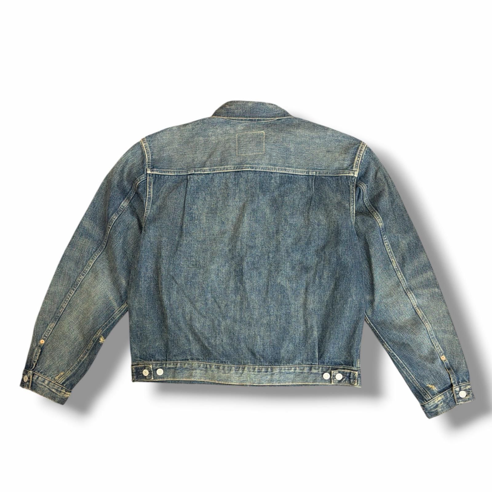 参考上代72600円 未使用 RRL 26SS UNLINED-TRUCKER JACKET トラッカー 