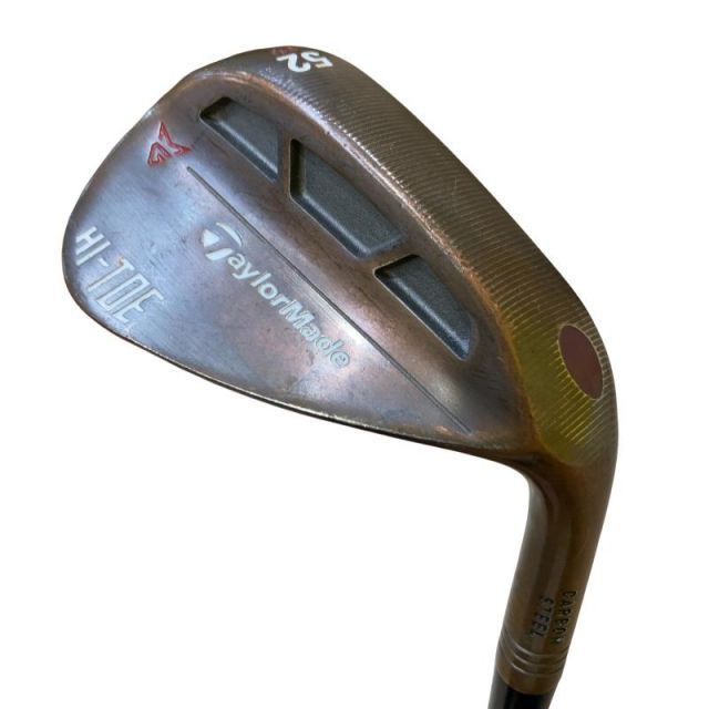 【中古】 テーラーメイド Taylor Made MILLED GRIND HI-TOE 52°/09° ウェッジ WG Dynamic Gold (フレックスS) メンズ 男性用 右利き 右用 Cランク ゴルフクラブ