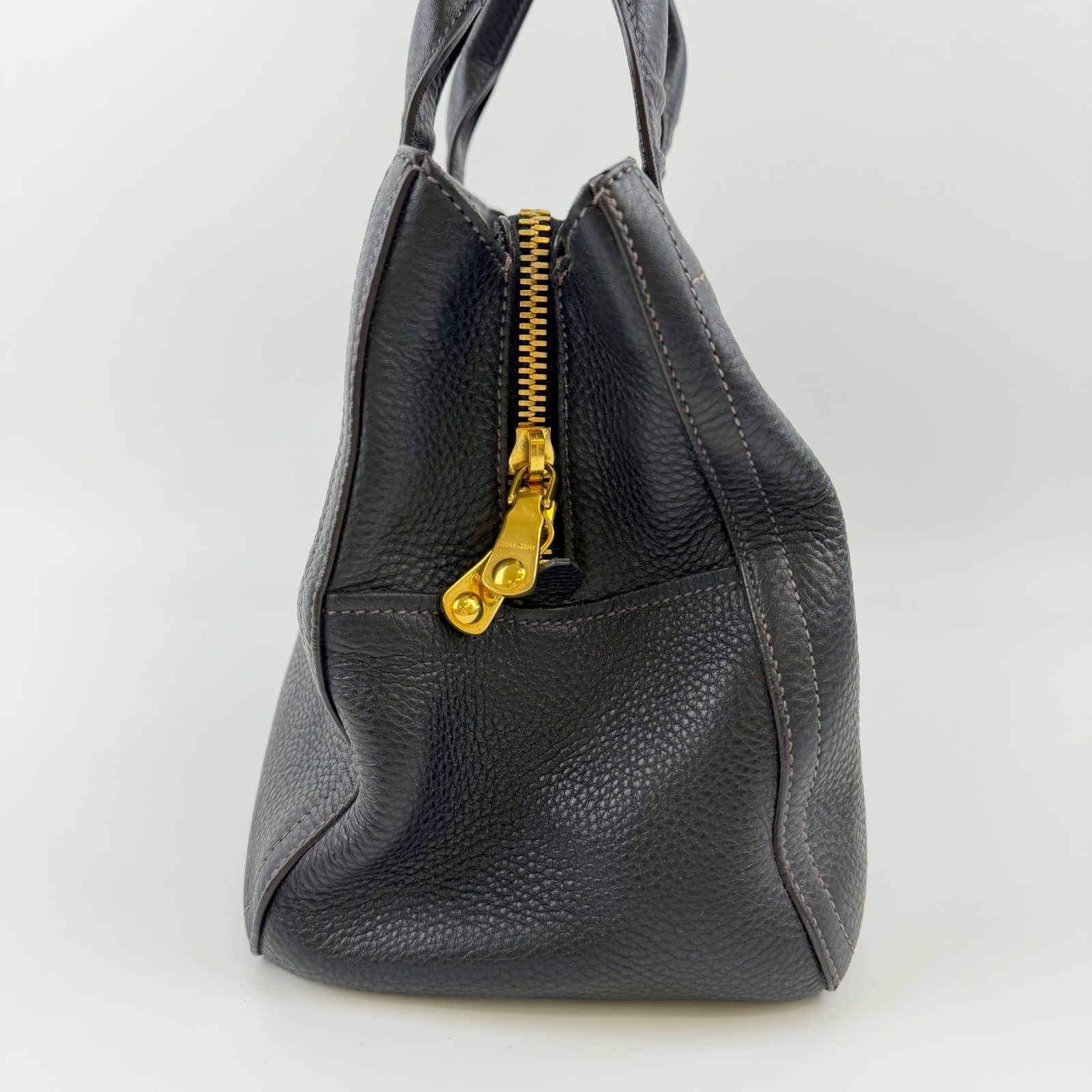 中古】MIU MIU ミュウミュウ マドラス レザー 2WAY ハンドバッグ 