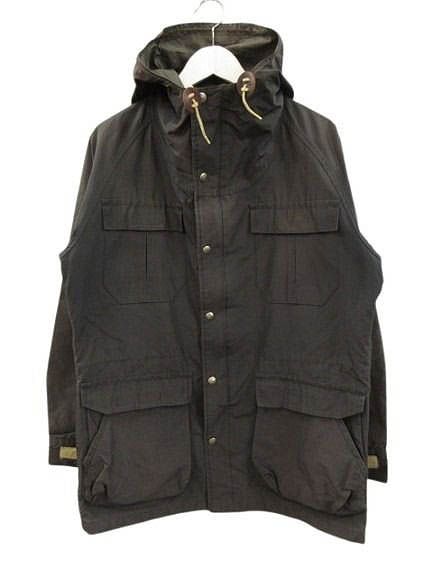 シェラデザイン SIERRA DESIGNS 90s 3本木タグ USA製 マウンテンパーカー M ブラック 60/40クロス