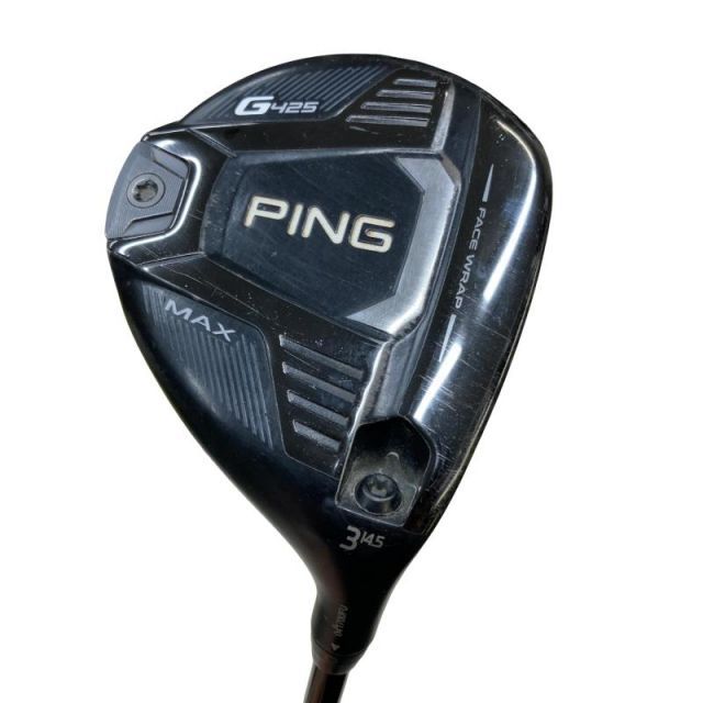 【中古】 ピン G425 MAX 3W フェアウェイウッド FW 純正特注シャフト (フレックスR) メンズ 男性用 右利き 右用 Cランク ゴルフクラブ