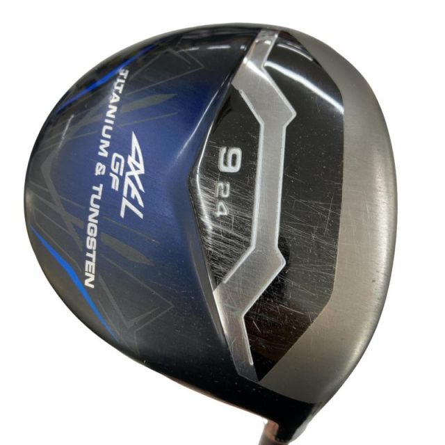 【中古】 つるや AXEL GF 9W フェアウェイウッド FW GF VANQUISH(フェアウェイ) (フレックスR) メンズ 男性用 右利き 右用 Cランク ゴルフクラブ