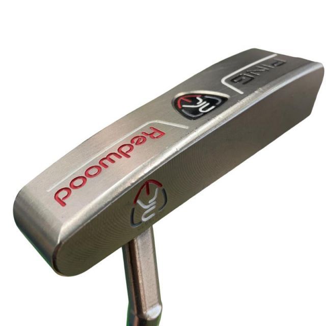 【中古】 ピン Redwood ZING(ブラックニッケル) 33インチ パター PT スチール (フレックスその他) メンズ 男性用 右利き 右用 Cランク ゴルフクラブ