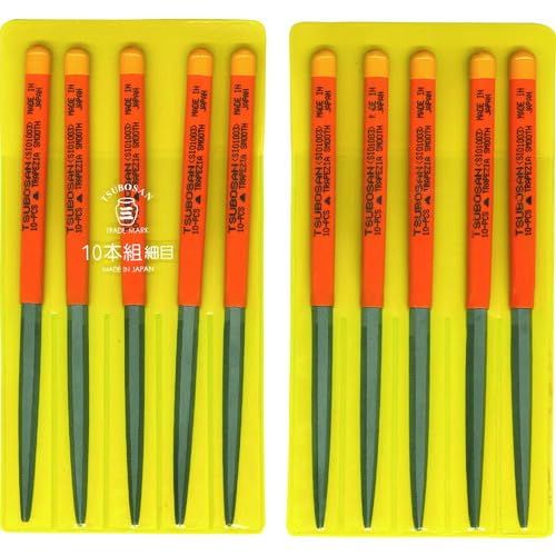新品 ツボサン 組ヤスリ １０本組 シノギ 細目 SI010-03