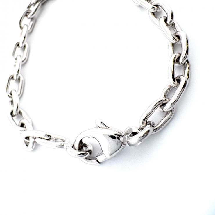 Cartier キーホルダー デコール 2Cモチーフ オーバル シルバー系