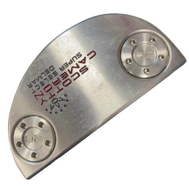 【中古】 タイトリスト SCOTTY CAMERON SUPER SELECT DEL MAR 33インチ パター PT スチール (フレックスその他) メンズ 男性用 右利き 右用 Cランク ゴルフクラブ