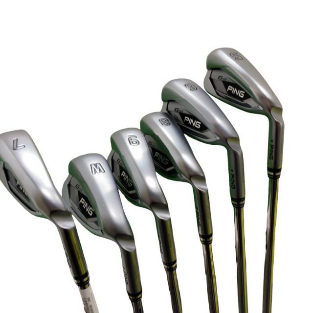 【中古】 ピン G425 6S(アーコス付き) アイアンセット IR Dynamic Gold (フレックスS) メンズ 男性用 右利き 右用 Cランク ゴルフクラブ