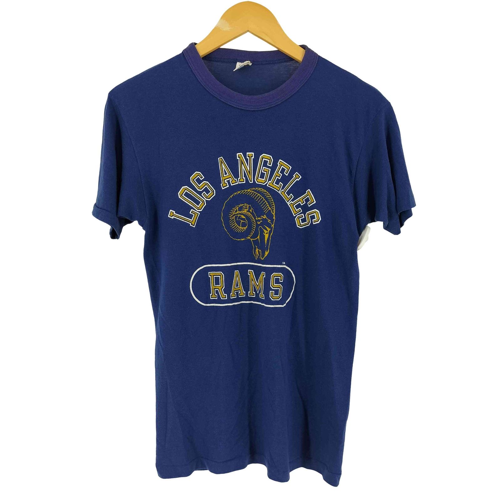 チャンピオン Champion 80s トリコタグ USA製 プリントクルーネックS/S Tシャツ メンズ JPN：M