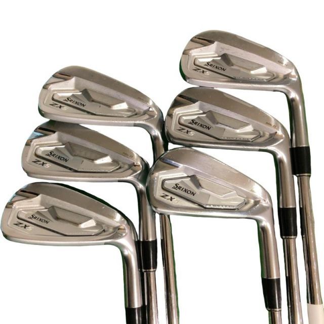 【中古】 ダンロップ SRIXON ZX5 Mk II 6S アイアンセット IR NS PRO MODUS3 TOUR105 D.S.T (フレックスS) メンズ 男性用 右利き 右用 Cランク ゴルフクラブ