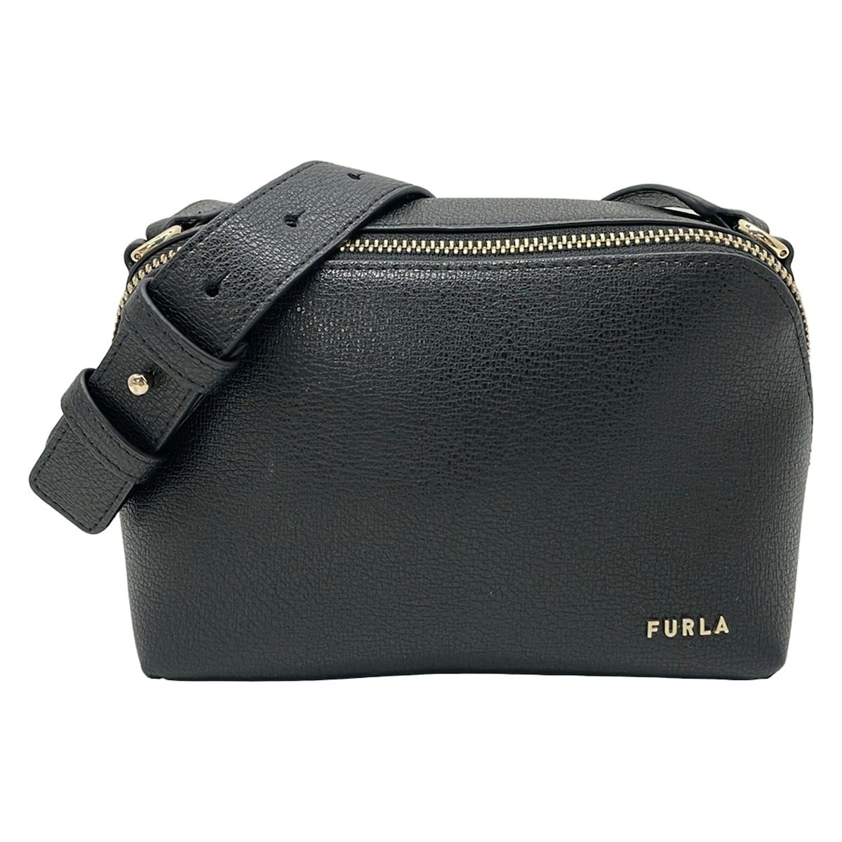 FURLA(フルラ) ショルダーバッグ美品 アミカ ミニ WE00197 黒 レザー