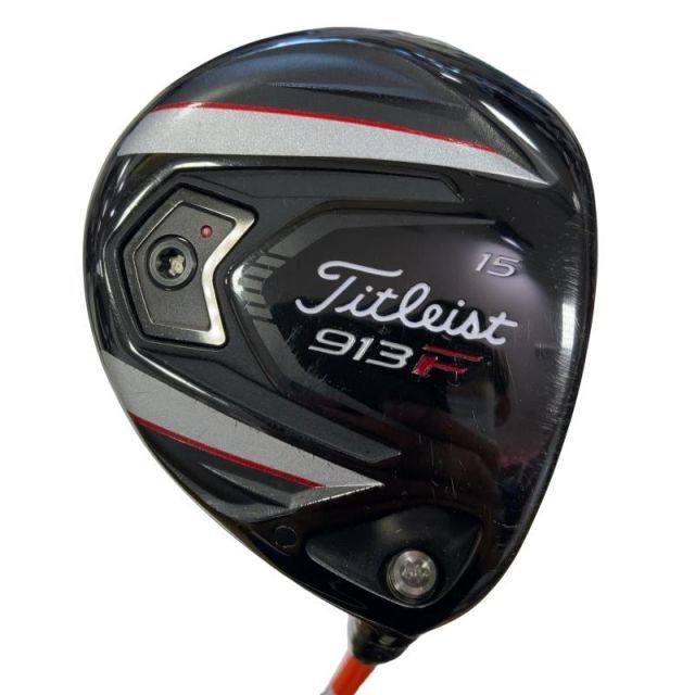 【中古】 タイトリスト 913 F 15° フェアウェイウッド FW ATTAS 5GoGo 6 (フレックスS) メンズ 男性用 右利き 右用 Cランク ゴルフクラブ