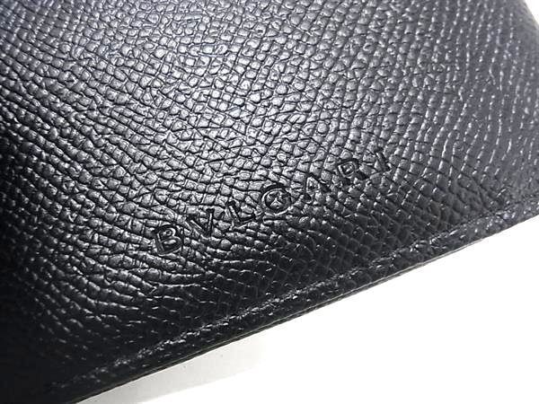 BVLGARI ブルガリ 長財布 クラシコ 20308 ブラック系 グレインレザー