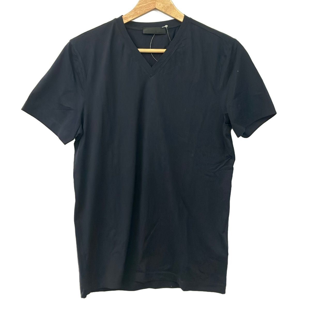 PRADA(プラダ) 半袖Tシャツ サイズXS メンズ美品 - ダークネイビー Vネック