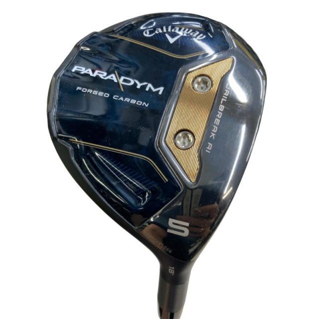 【中古】 キャロウェイ PARADYM 5W フェアウェイウッド FW 純正特注シャフト (フレックスS) メンズ 男性用 右利き 右用 Cランク ゴルフクラブ