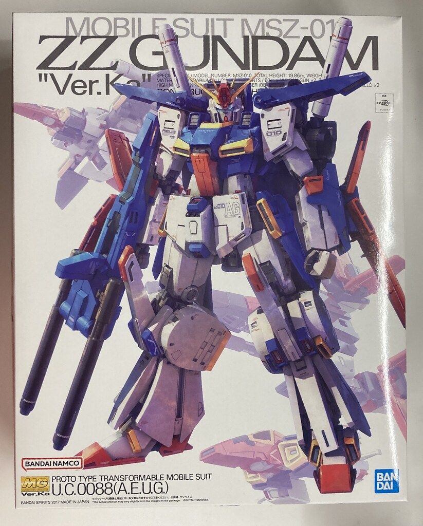 BANDAI SPIRITS MG MSZ-010 ダブルゼータガンダム Ver.Ka/バンダイナムコ版