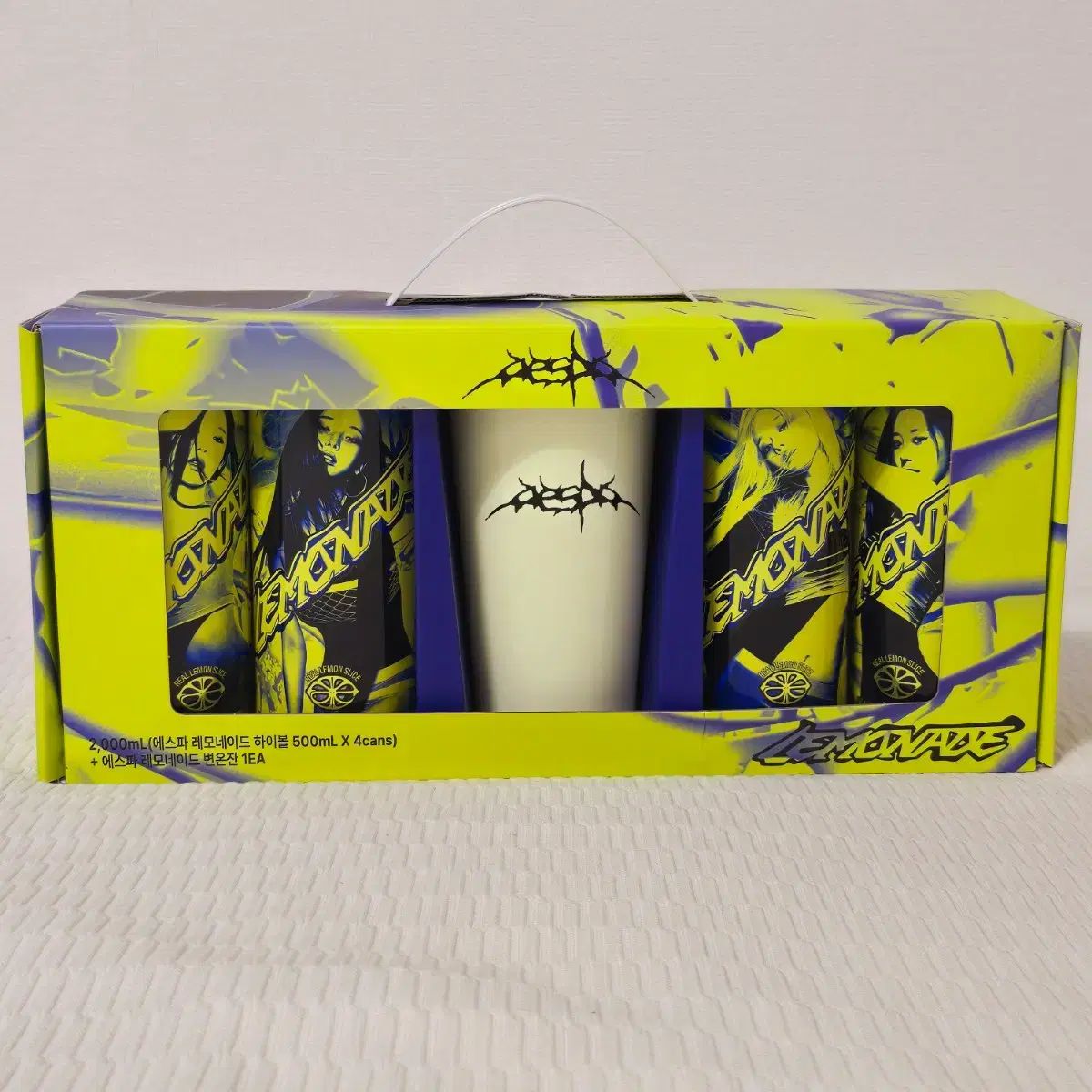 1000個限定) aespa（エスパ）レモネードCUハイボール企画パック - メルカリ