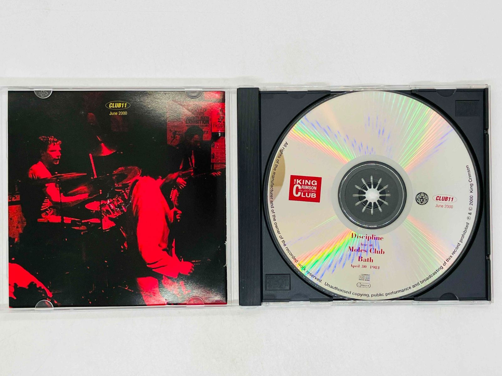 CD King Crimson / Discipline - Live At Moles Club 1981 / キング 